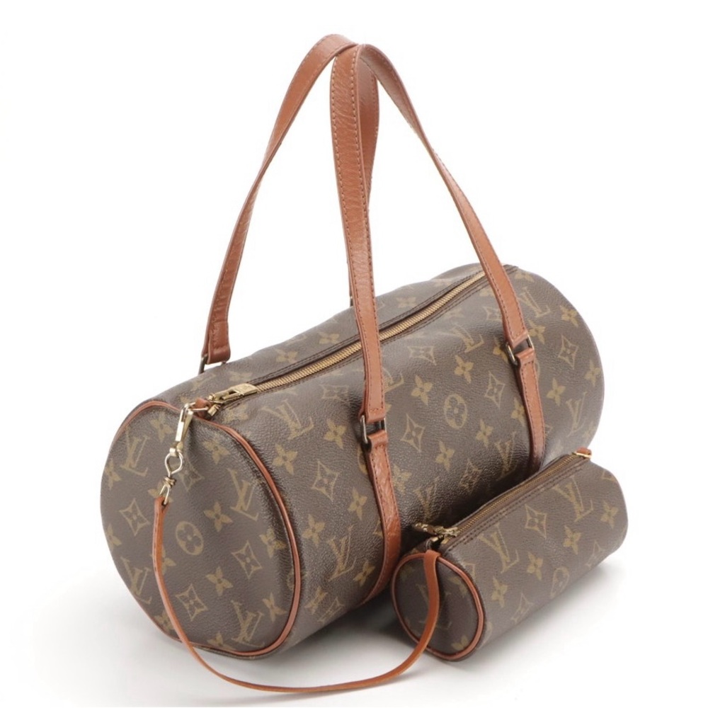 LOUIS VUITTON Papillon 30 in Monogram Canvas with Pochette